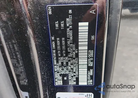 2025 Lexus Nx 250 Premium z USA, uszkodzony, nr VIN 2T2GDCAZ6SC018525